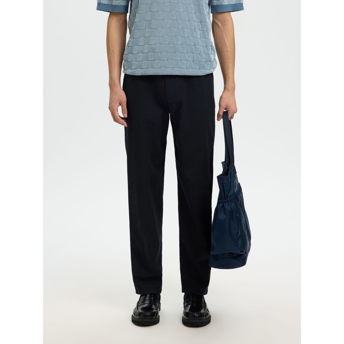 Pantalon noir - black, SELECTED