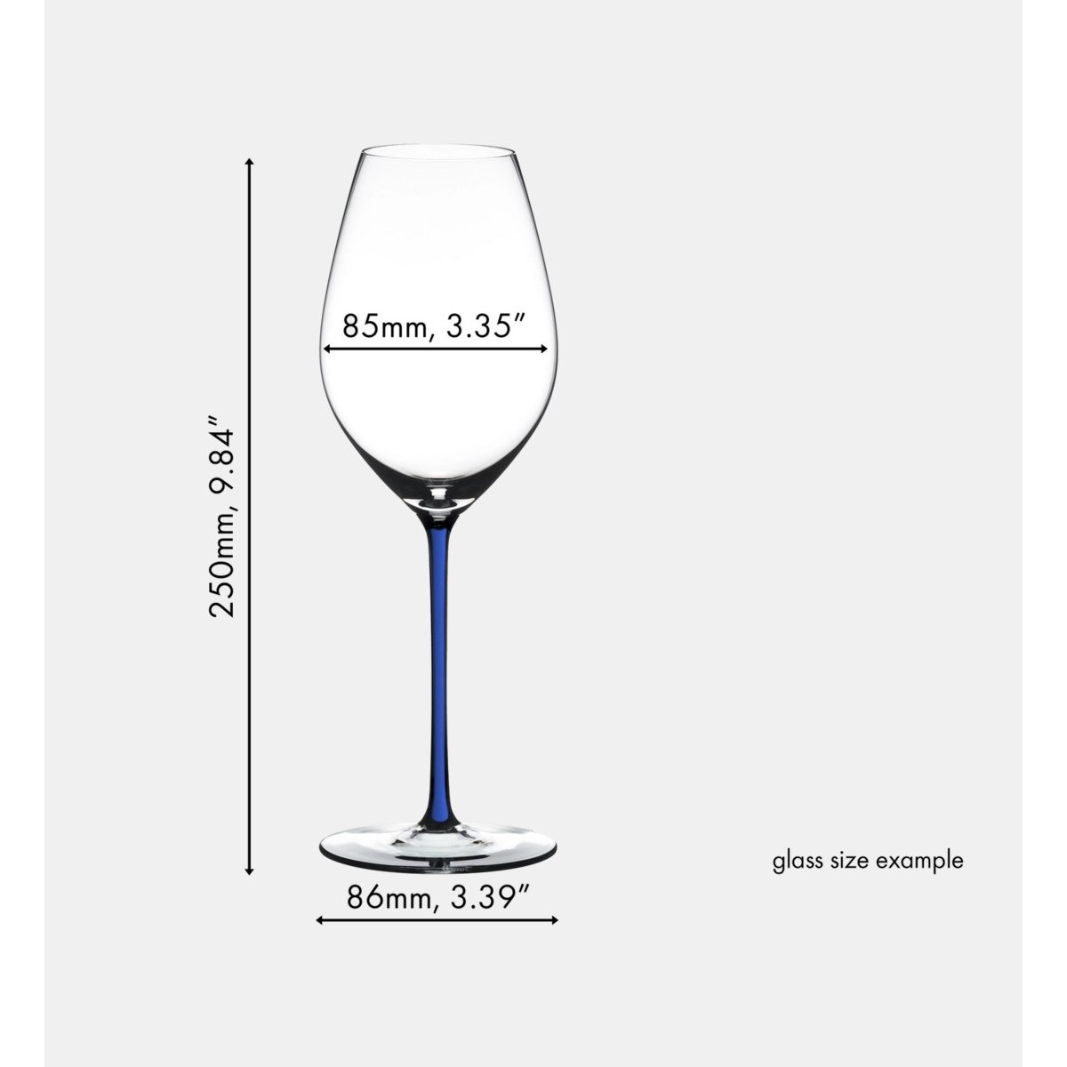 Lot de 6 verres à pied champagne transparent, RIEDEL