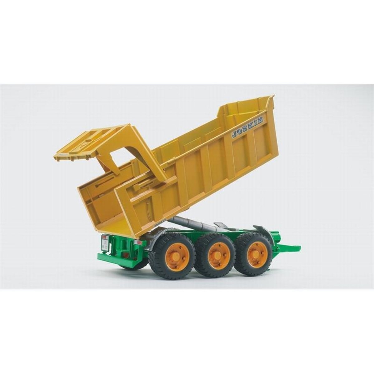 Remorque basculante Joskin jaune et vert, BRUDER