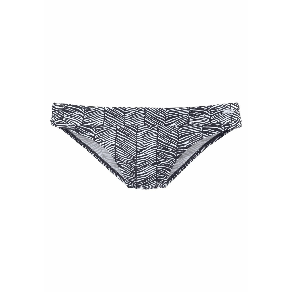 Bas maillot de bain ceinturé Sugar noir/blanc, LASCANA