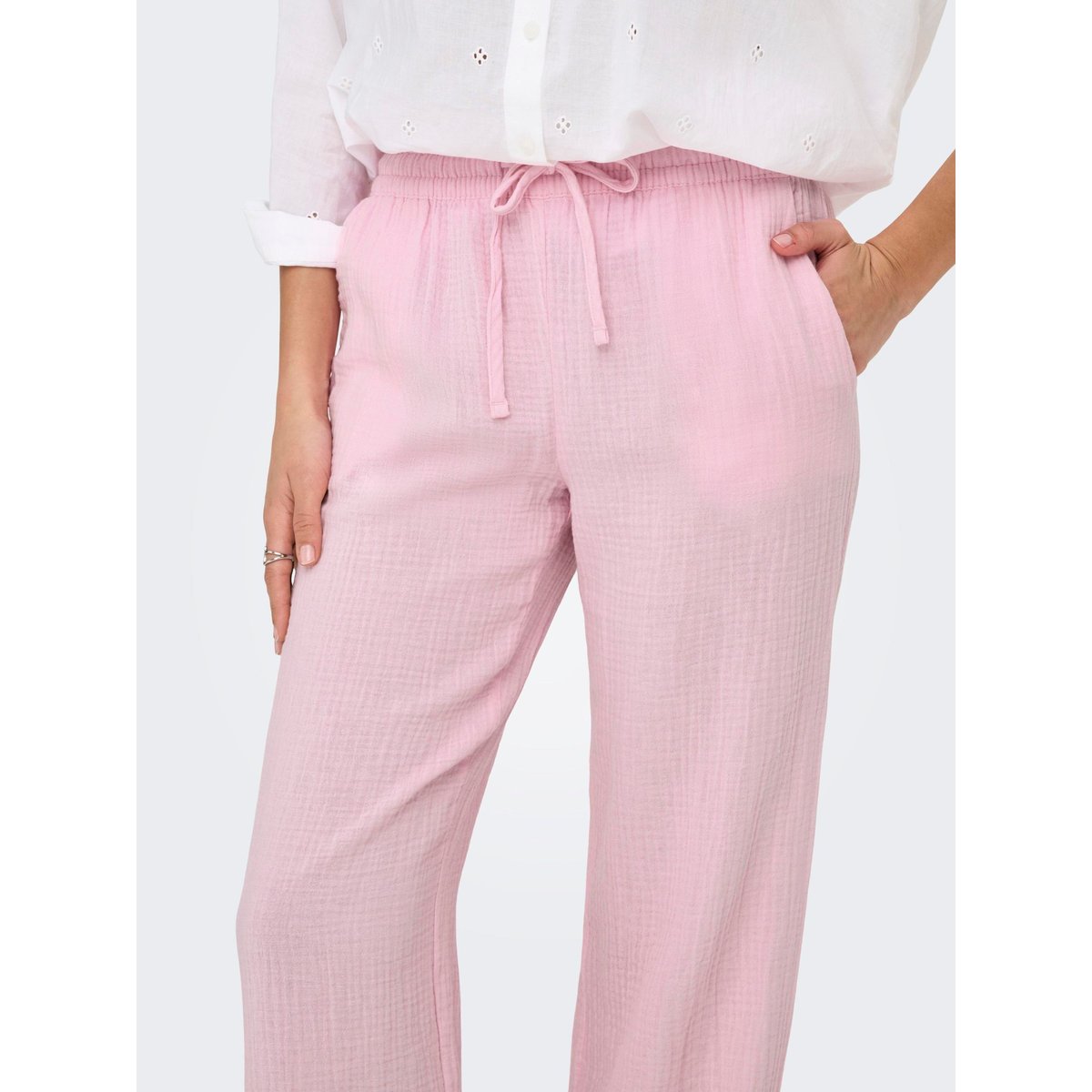 Pantalon À Jambe Large rose - fairy tale, JDY