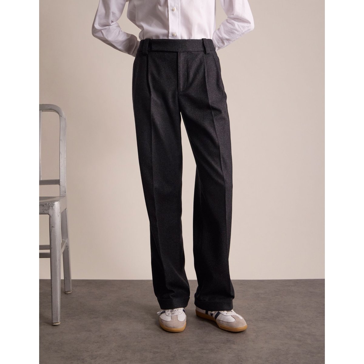 Pantalon Andy gris, INES DE LA FRESSANGE PARIS