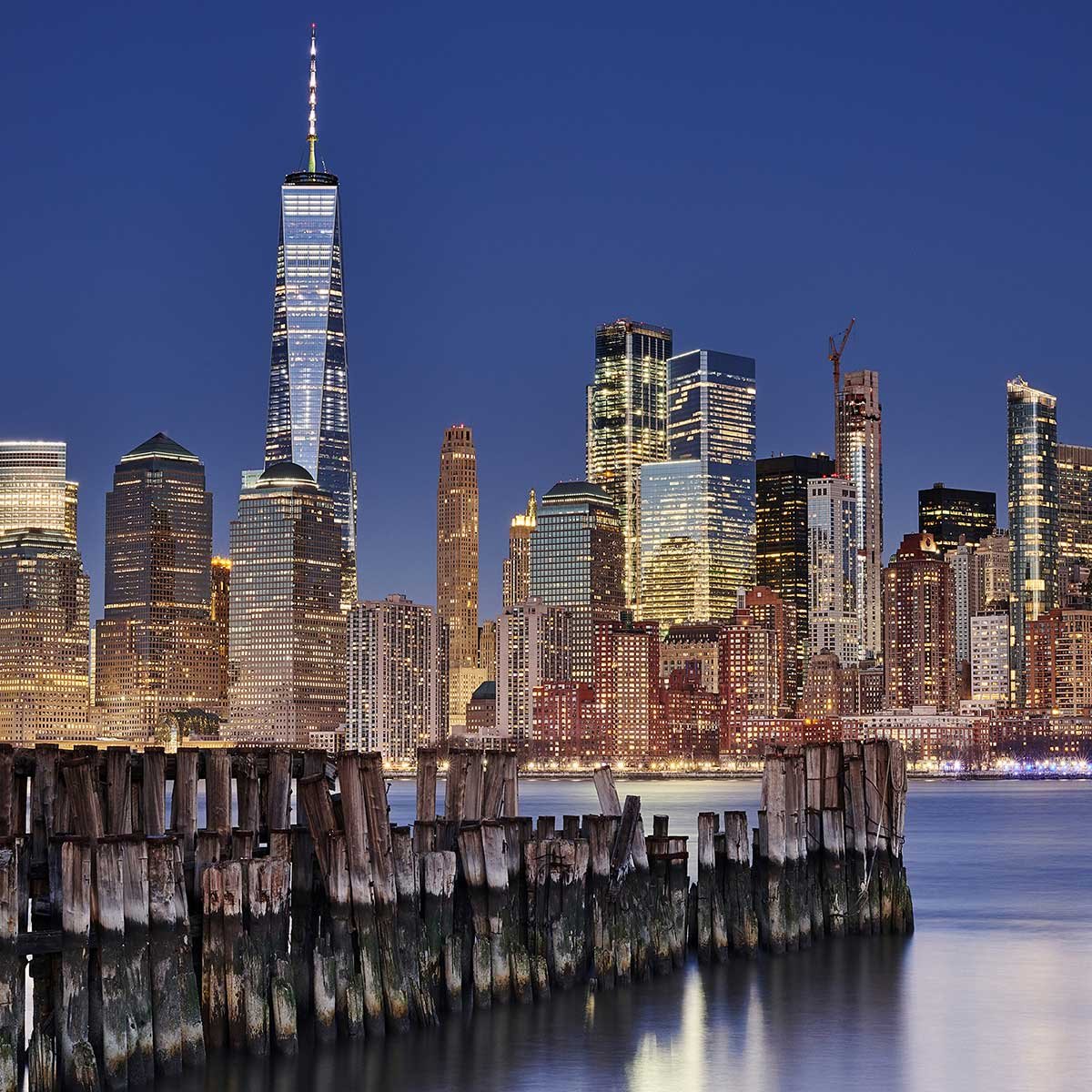 Tableau Manhattan skyline tableau alu dibond, HEXOA