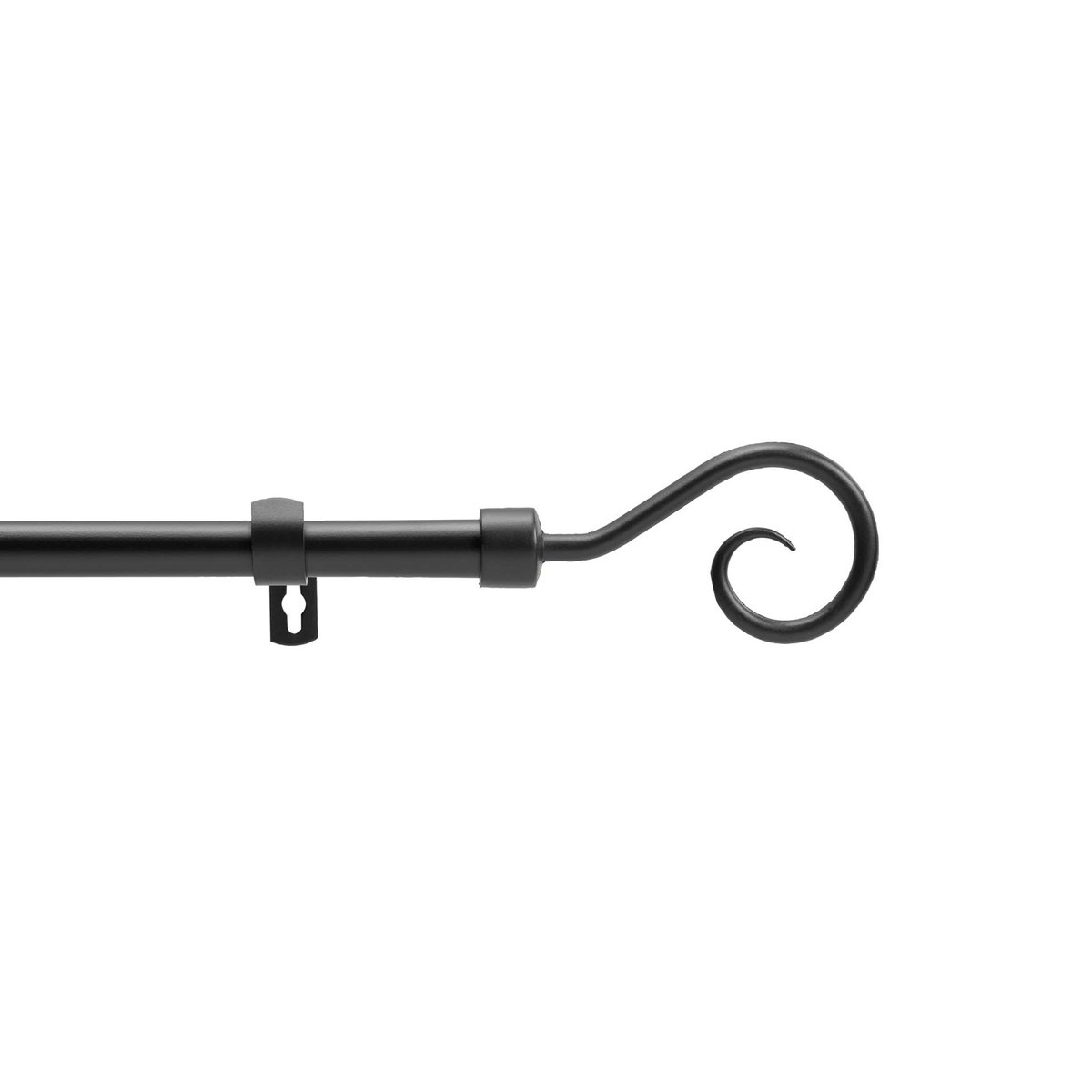 Tringle extensible en kit - 120x210 noir, DOUCEUR D'INTÉRIEUR
