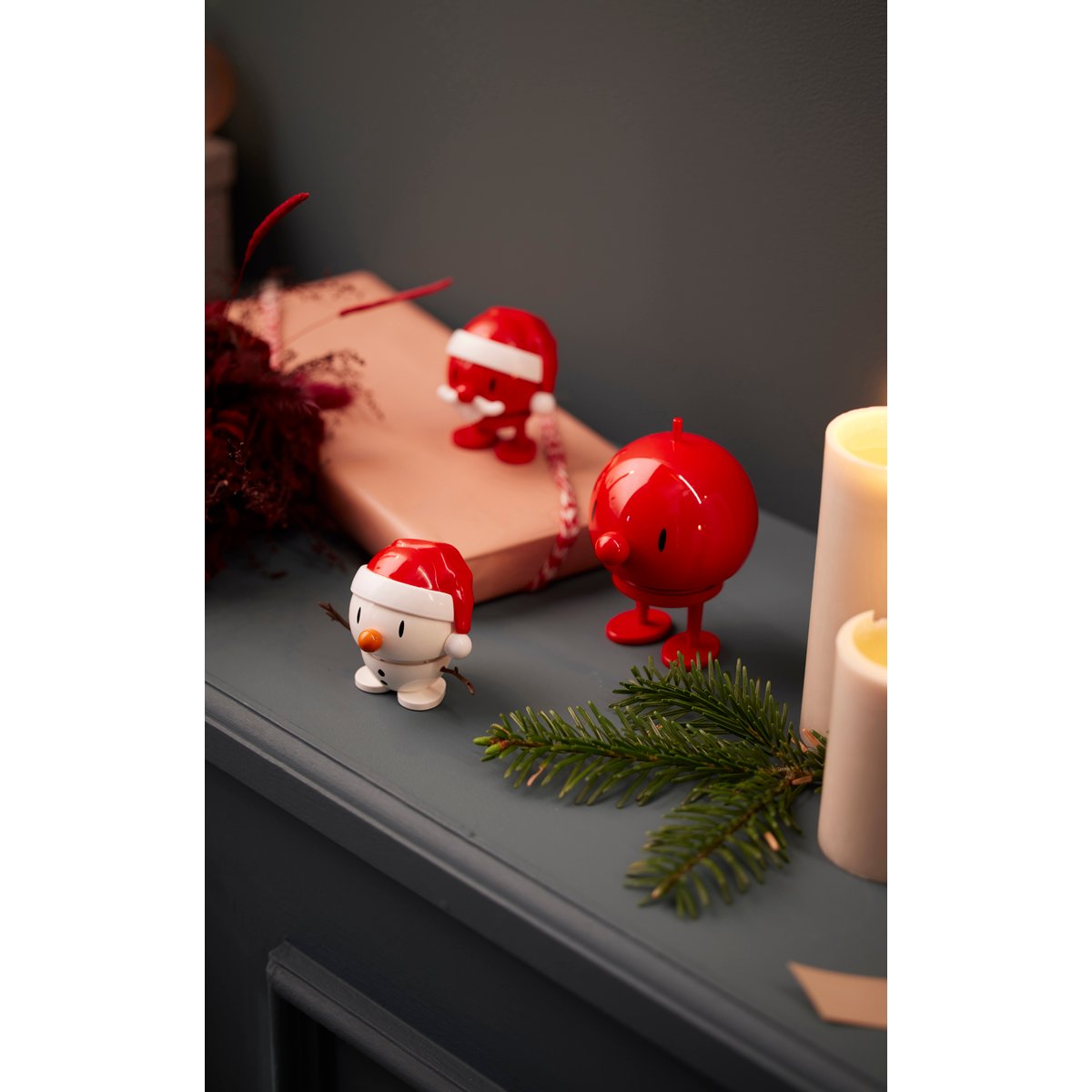Hoptimist SANTA BONHOMME DE NEIGE blanc, HOPTIMIST