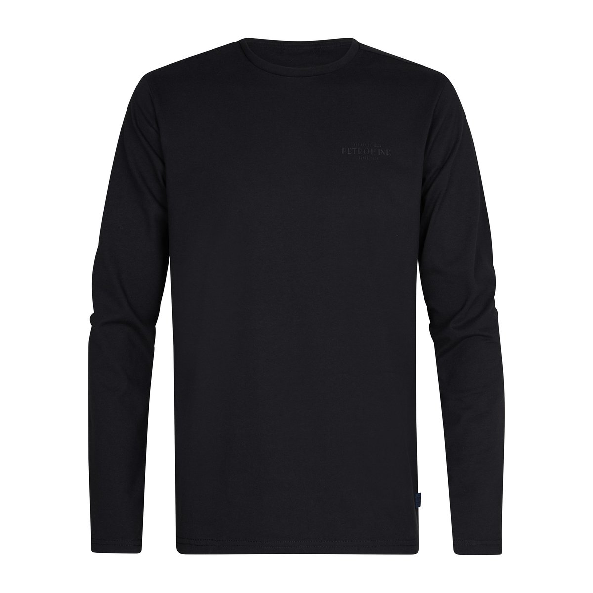 T-shirt logo manches longues dolphinpark noir black, PETROL INDUSTRIES