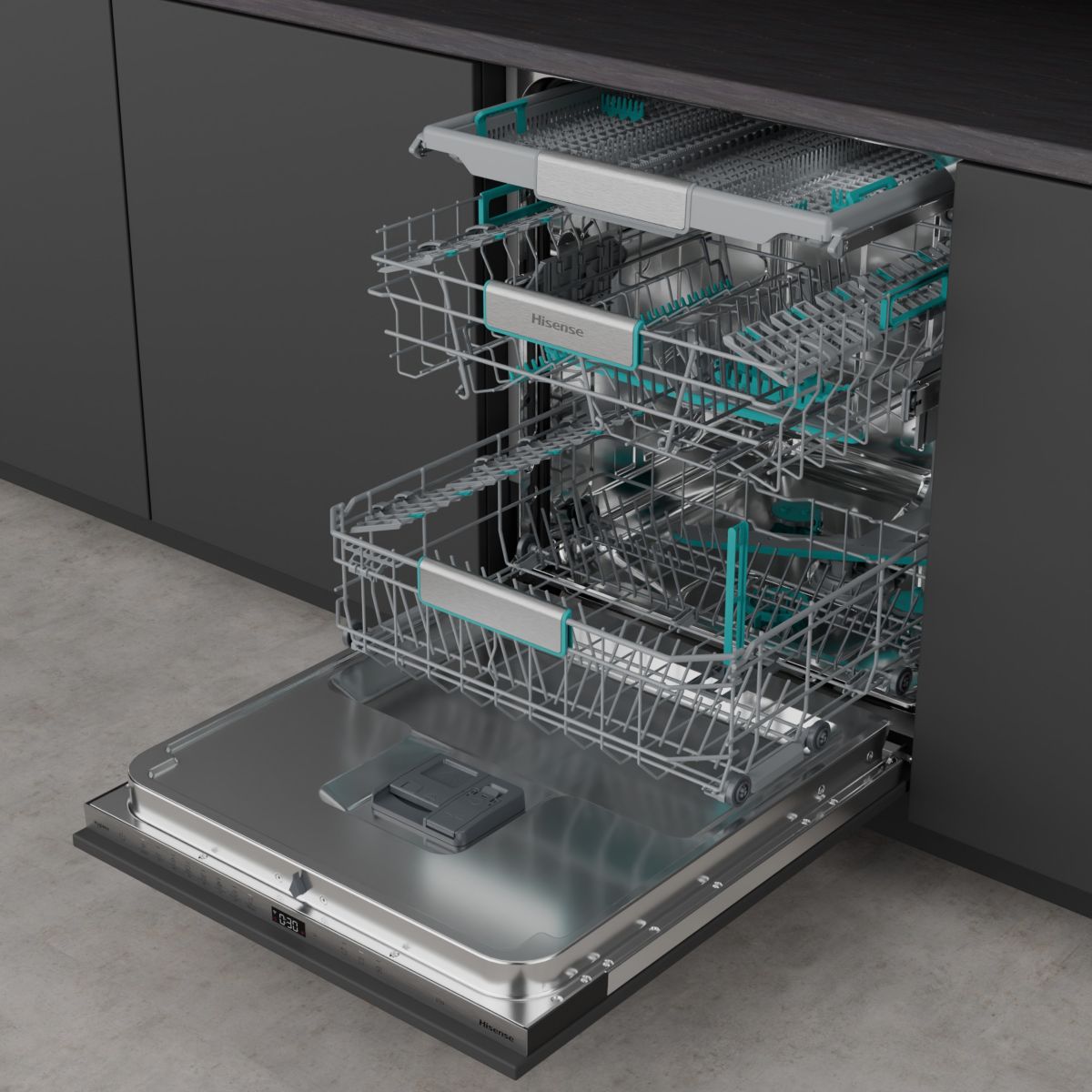 Lave vaisselle encastrable HV16B couleur unique, HISENSE