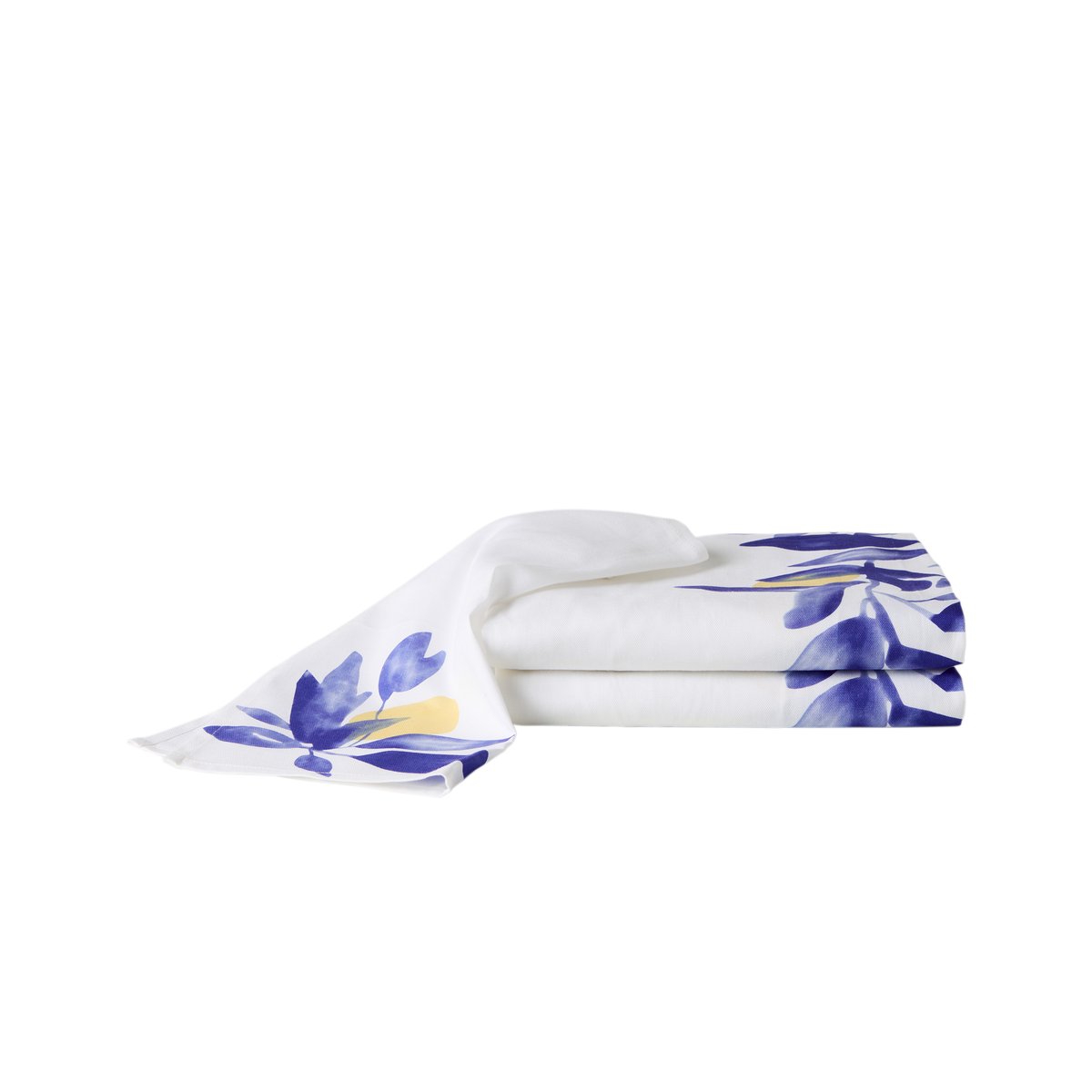 Nappe rectangulaire coton ZESTE blanc, CARRE BLANC