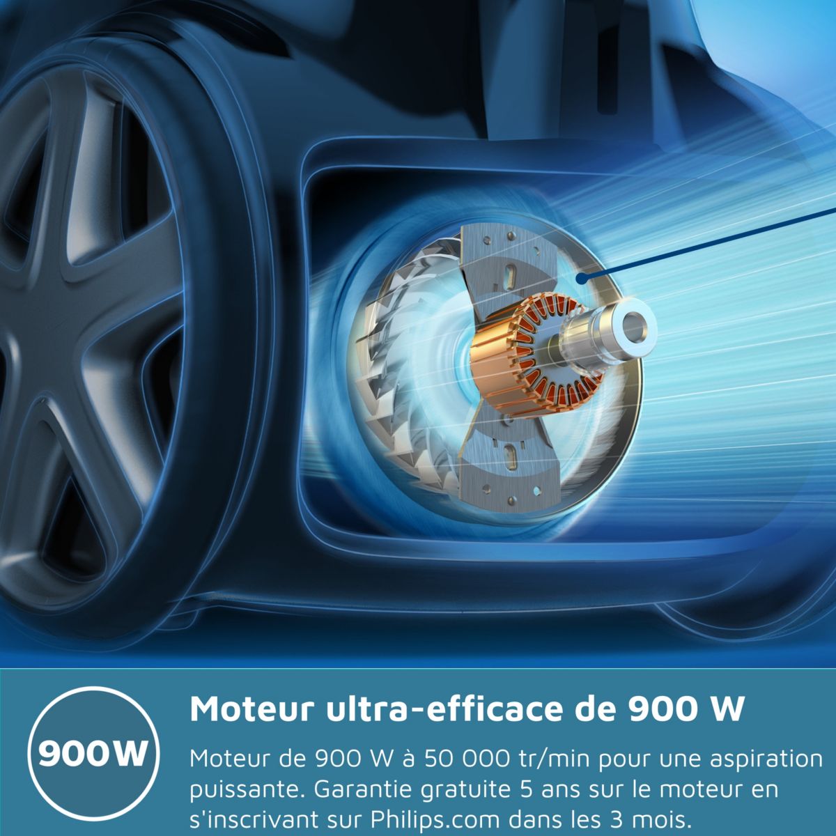 Aspirateur sans sac FC9332/09 couleur unique, PHILIPS