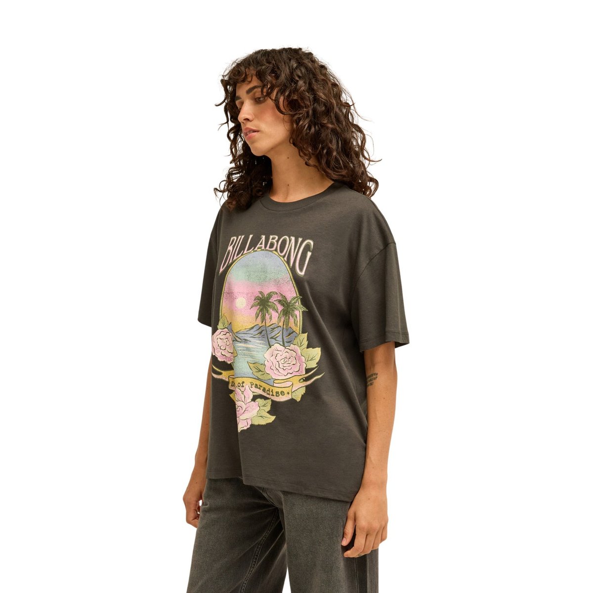 T shirt manches courtes DREAMY MEMORIES noir off black, BILLABONG