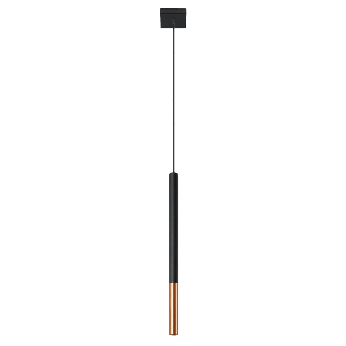 Suspension Acier Noir/Cuivre G9 1 Mozaica noir, EDEN