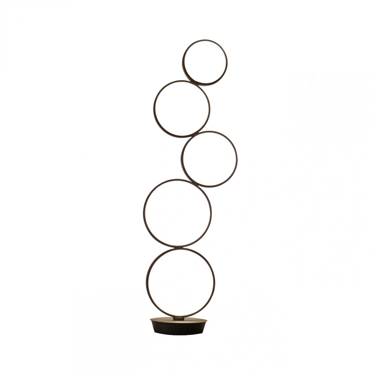 Lampadaire au design original - NEWTON noir, KOSILUM