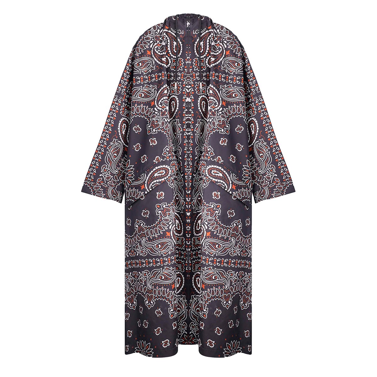 Veste impermeable à motifs SILVES noir, WILD