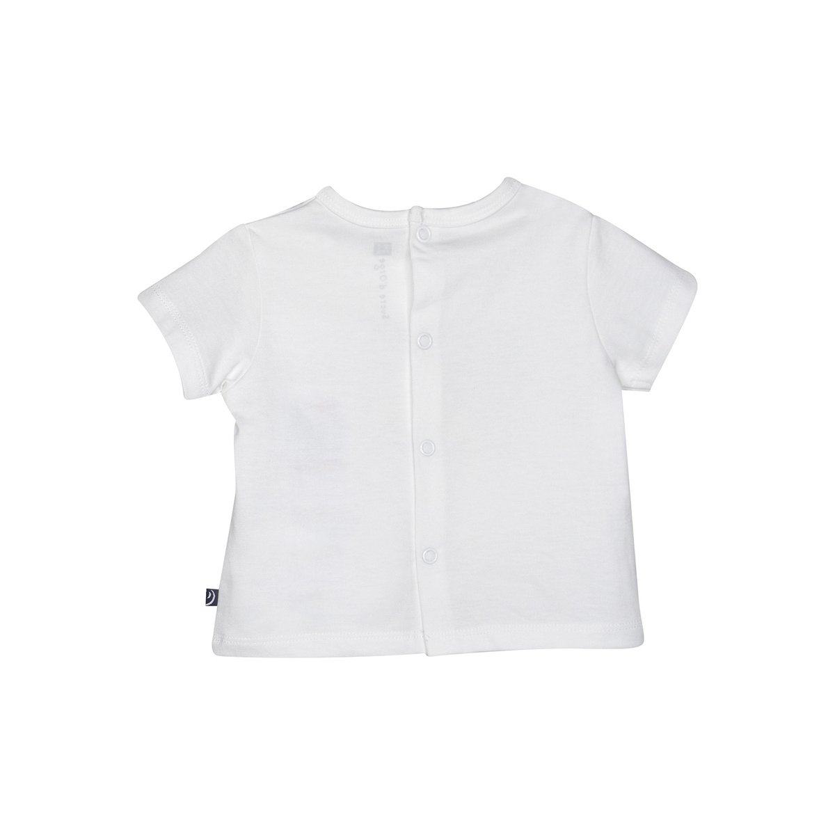 Tshirt salopette leonard maille court bebe rouge, SUCRE D'ORGE