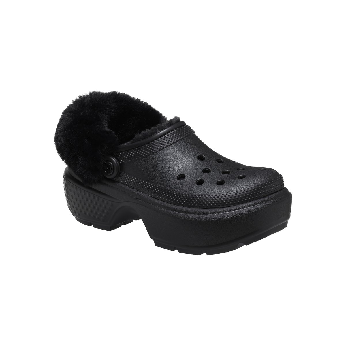 Sabots à Enfiler Stomp Lined Clog noir, CROCS