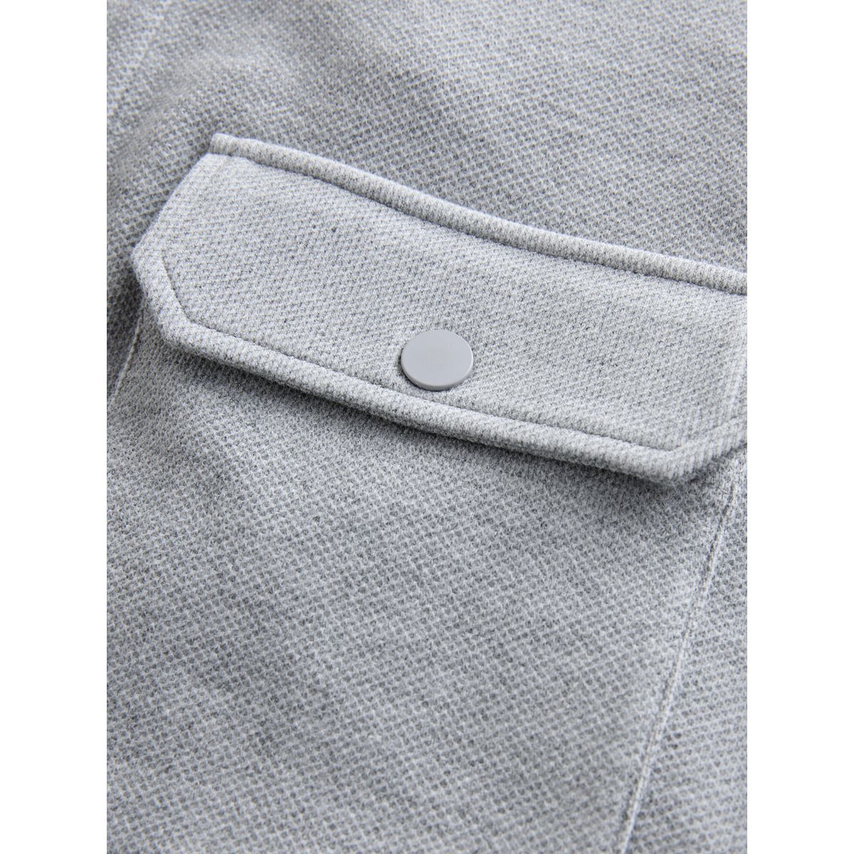 Veste-chemise en sergé de jersey, lot 2 gris/bleu, NEXT