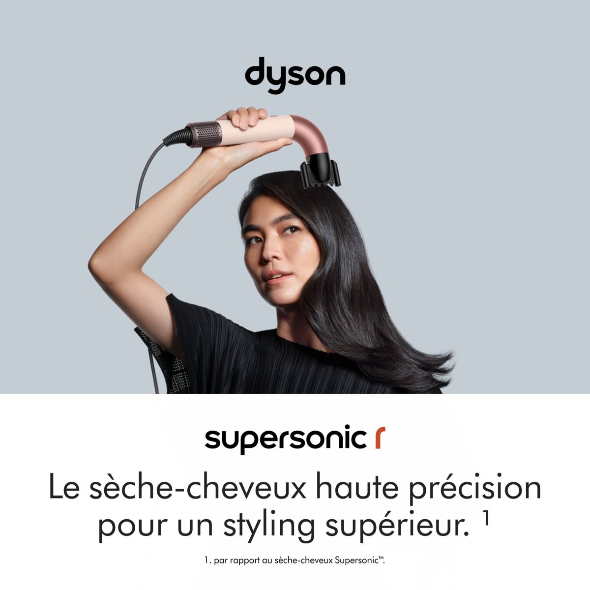 Sèche cheveux Supersonic R cheveux raides à ondulés rose céramique rose, DYSON