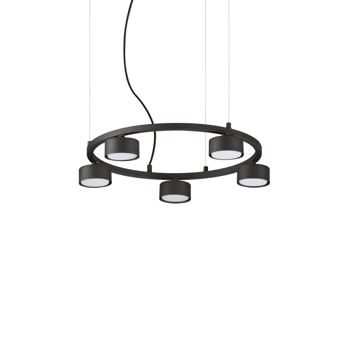 Suspension MINOR noir, IDEAL LUX