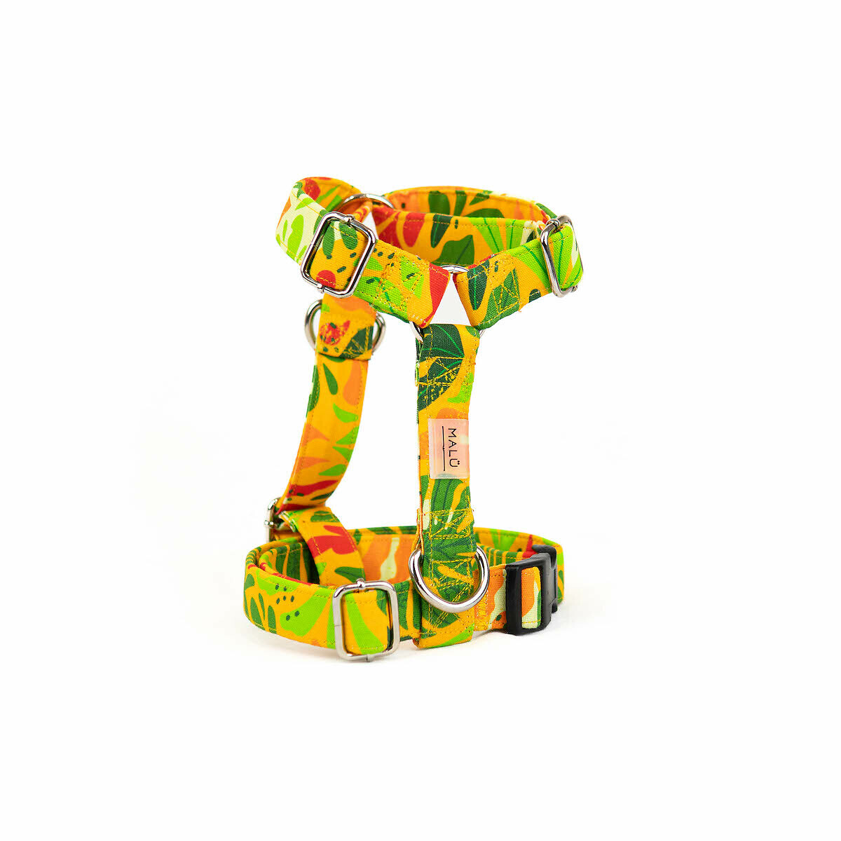 Peitoral Fitas Tami, Malü Pet Wear amarelo, MALU PET WEAR