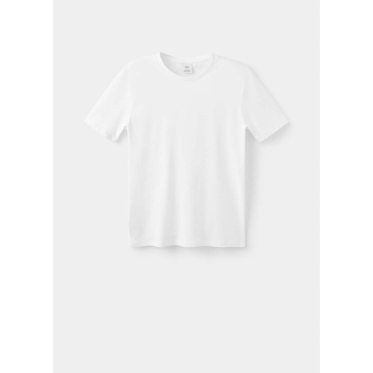 Pack 2 T-shirts coton stretch blanc, MANGO MAN