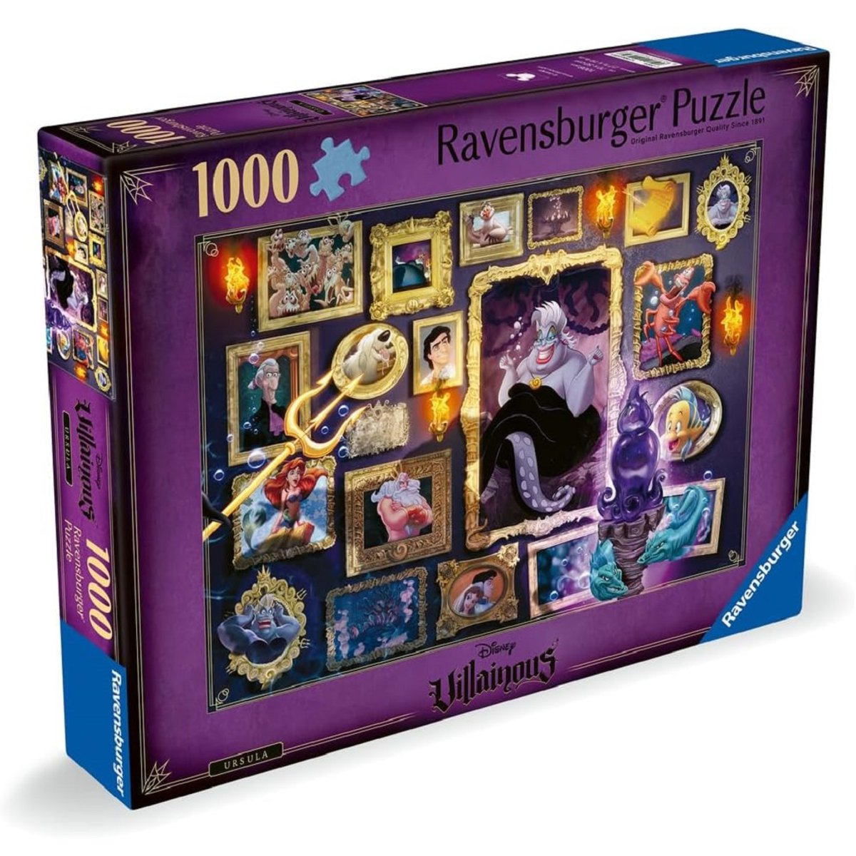 Puzzle Ursula 1000 pièces noir, RAVENSBURGER