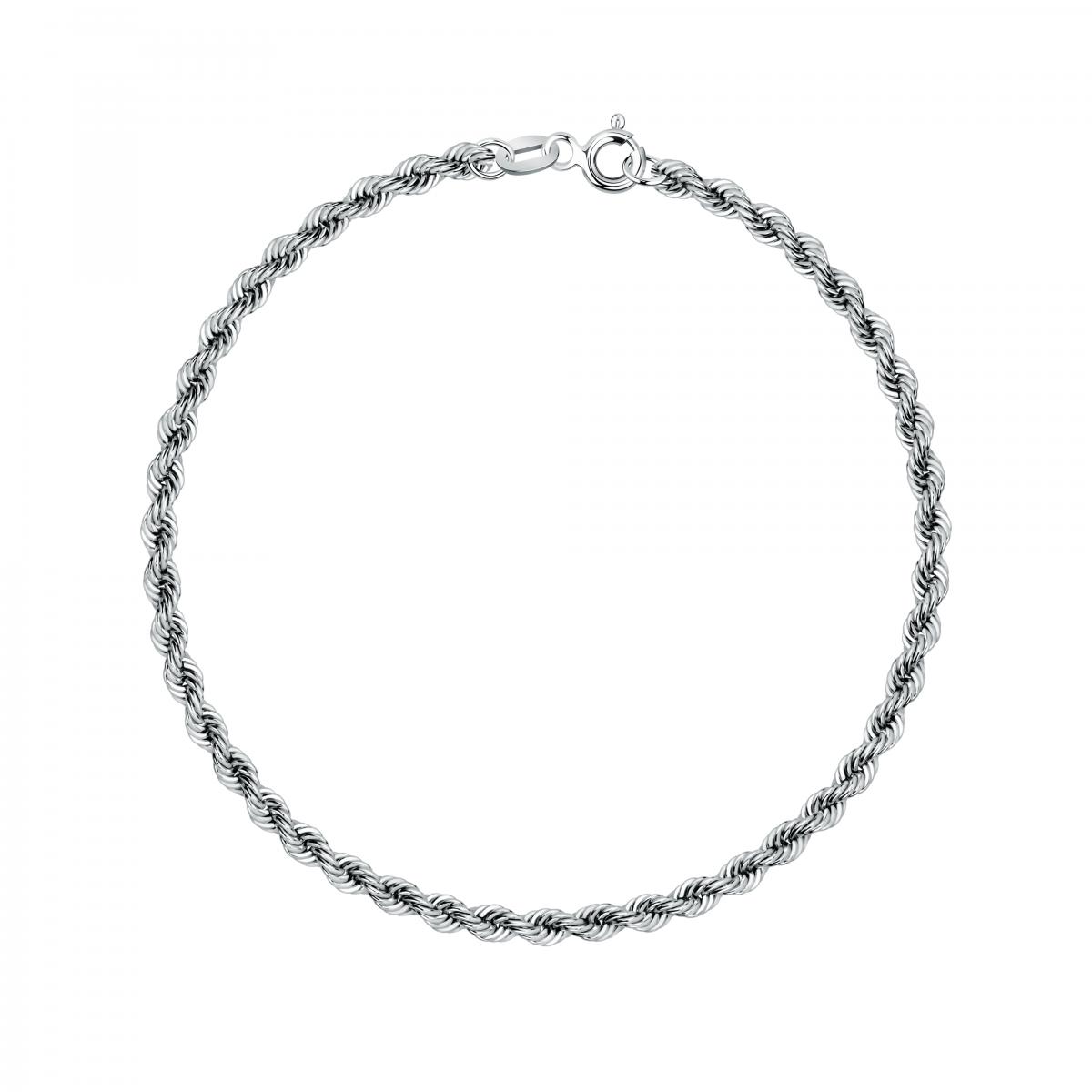 Bracelet en or blanc 750 CORDA argent, BLUESPIRIT