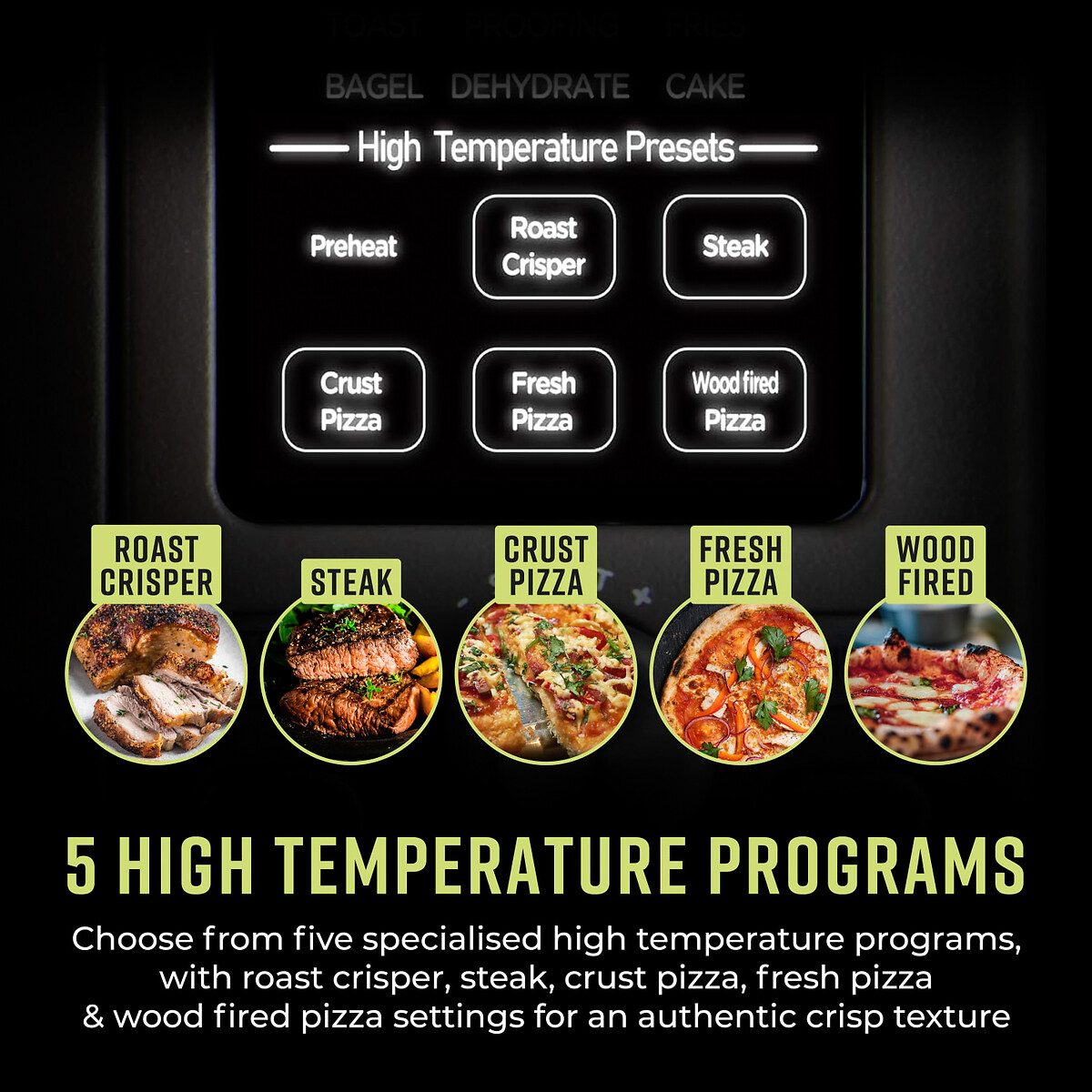 Vortx 18L Pizza Oven - T17141 grey, TOWER