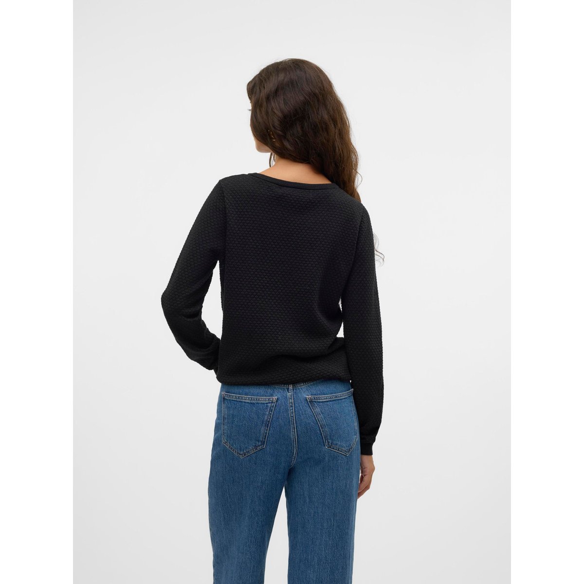 Pull En Maille noire - black, VERO MODA