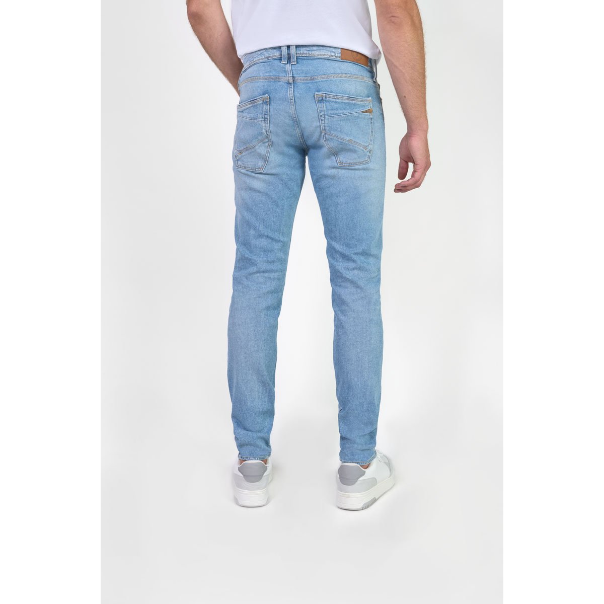 Jeans slim stretch 700/11, longueur 34 blue, LE TEMPS DES CERISES