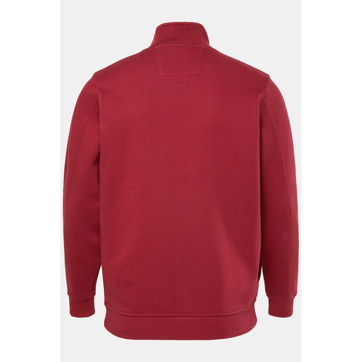 Pull camionneur, col zippé marron cuivre, JP1880