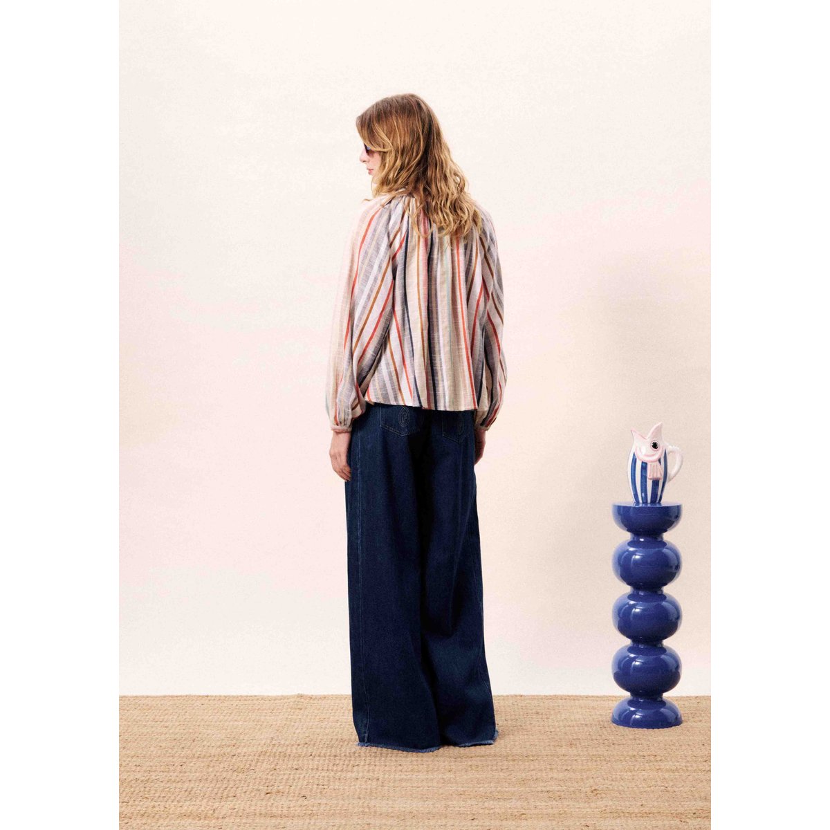 Chemise TURQUIN bleu jean, FRNCH