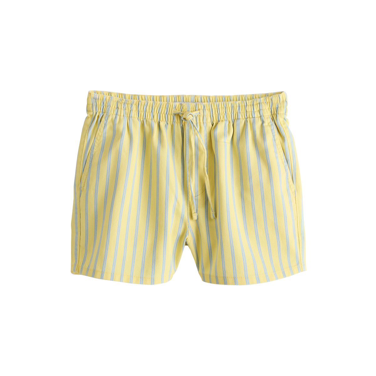 Mini short avec cordon de serrage rayure jaune, NEXT