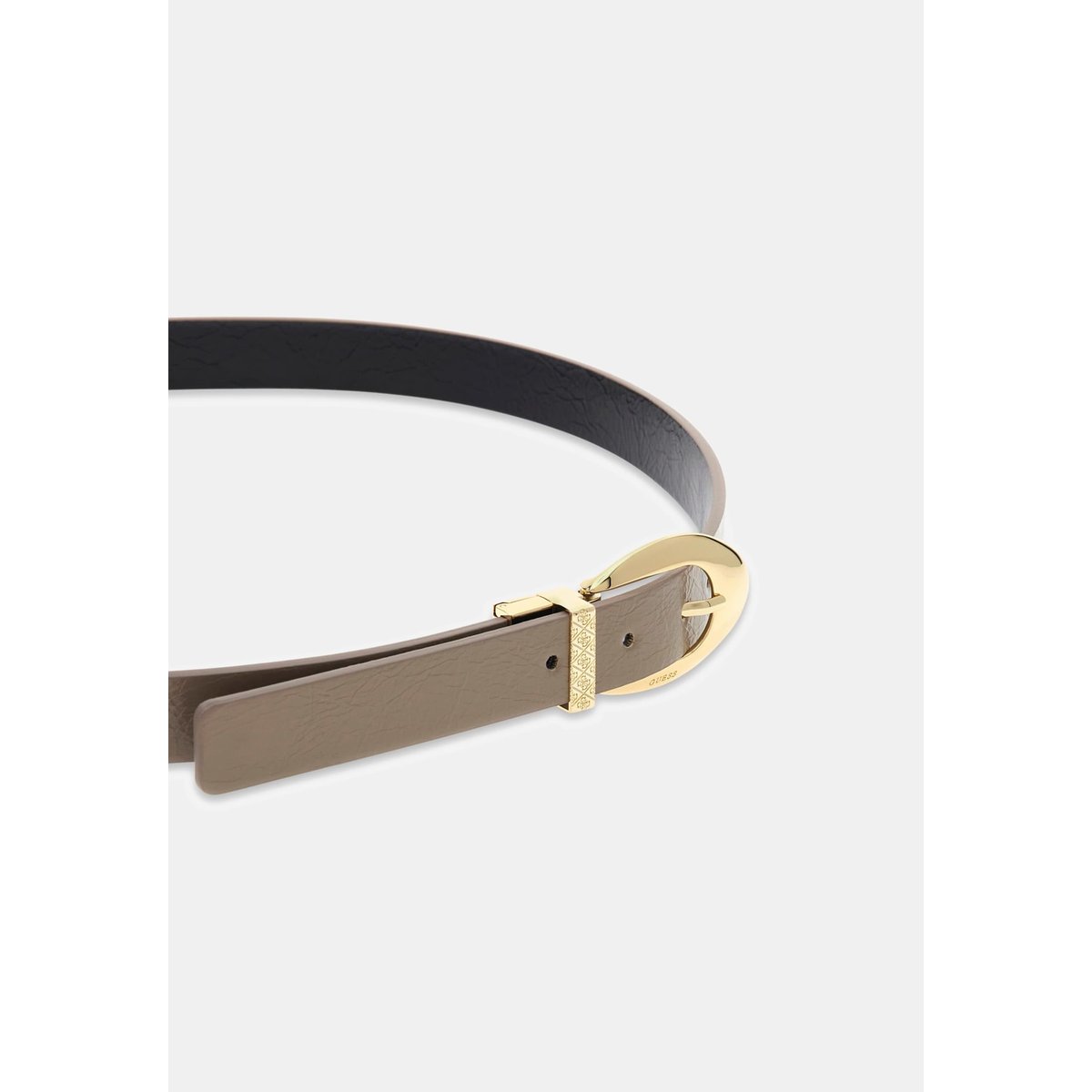 Ceinture À Logo Cheryl marron, GUESS