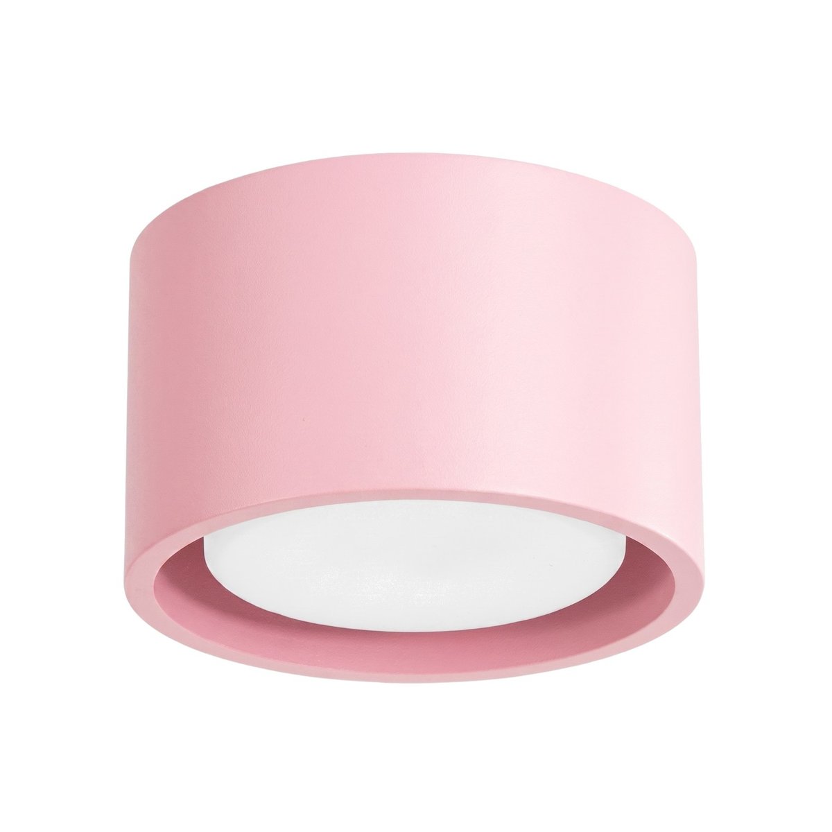 Plafonnier Aluminium Rose Gx53 1 MODO rose, EDEN