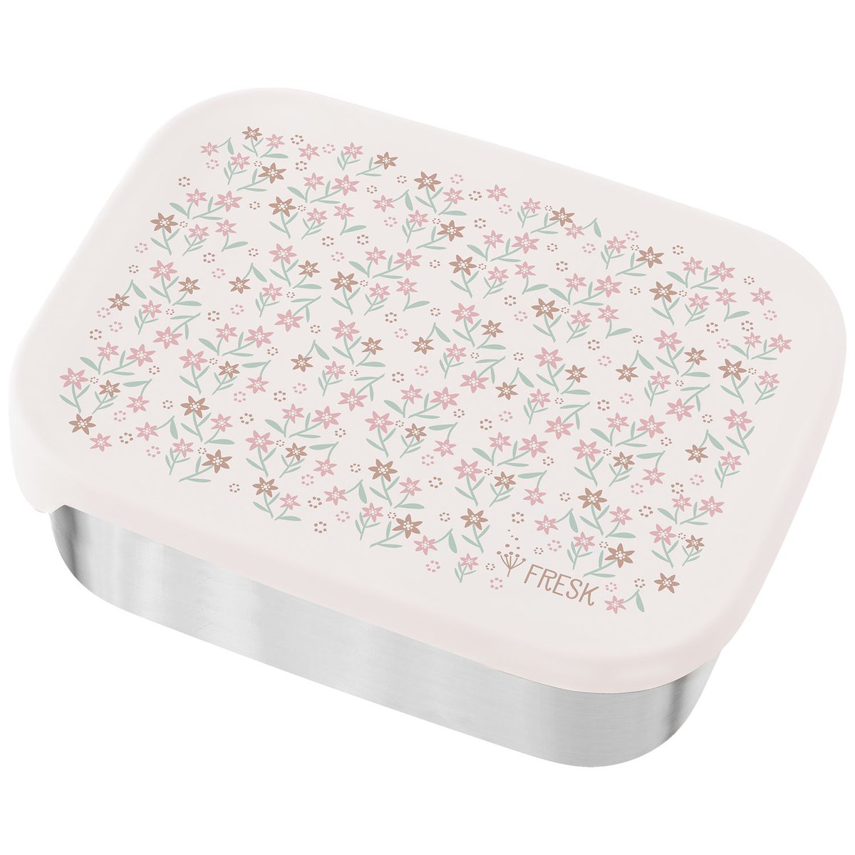 Lunch box rose, vert d'eau, blanc, FRESK