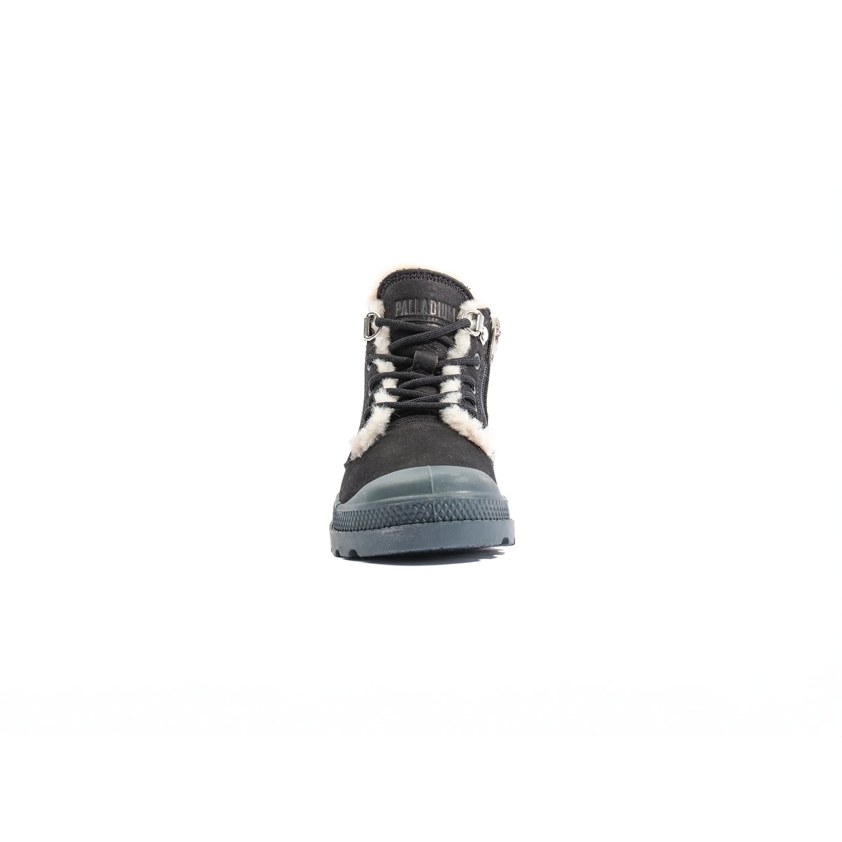 Baskets montantes en coton PAMPA ZIP WL noir-black, PALLADIUM
