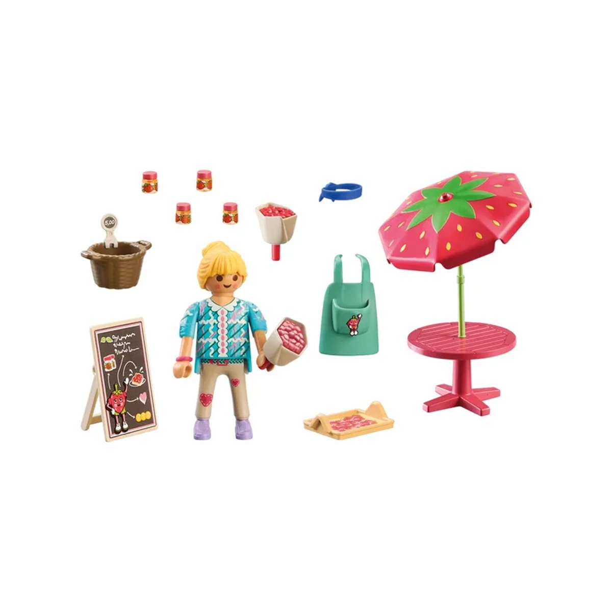 Vendeuse de confitures multicolore, PLAYMOBIL