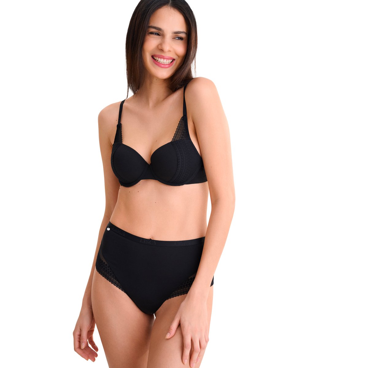 Soutien-gorge préformé FUSION noir, LISCA