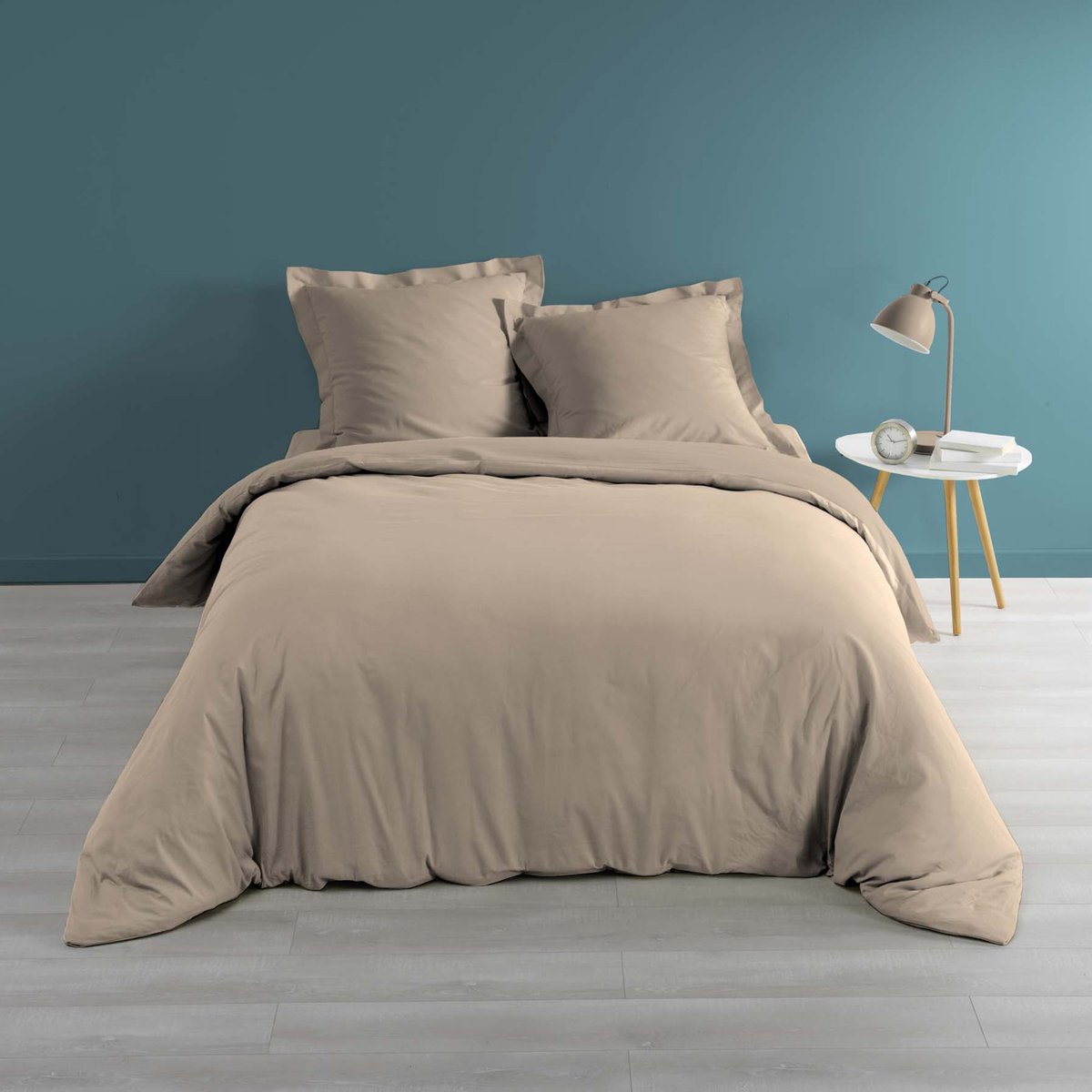 Housse de couette Percale 240 x 260 cm Percalines Anthracite anthracite, EDEN