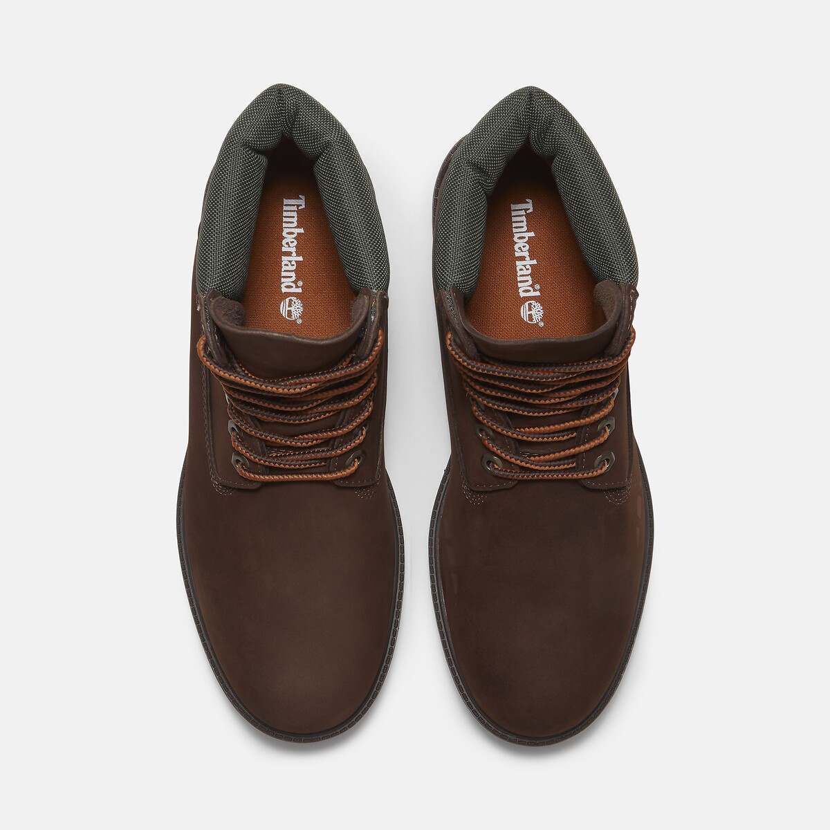 Botines de piel con cordones TIMBERLAND HERITAGE 6 INCH LACE marrón, TIMBERLAND