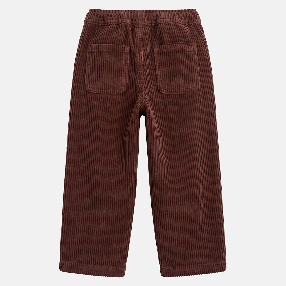 Pantalon jogger en velours doublé marron, LA REDOUTE COLLECTIONS