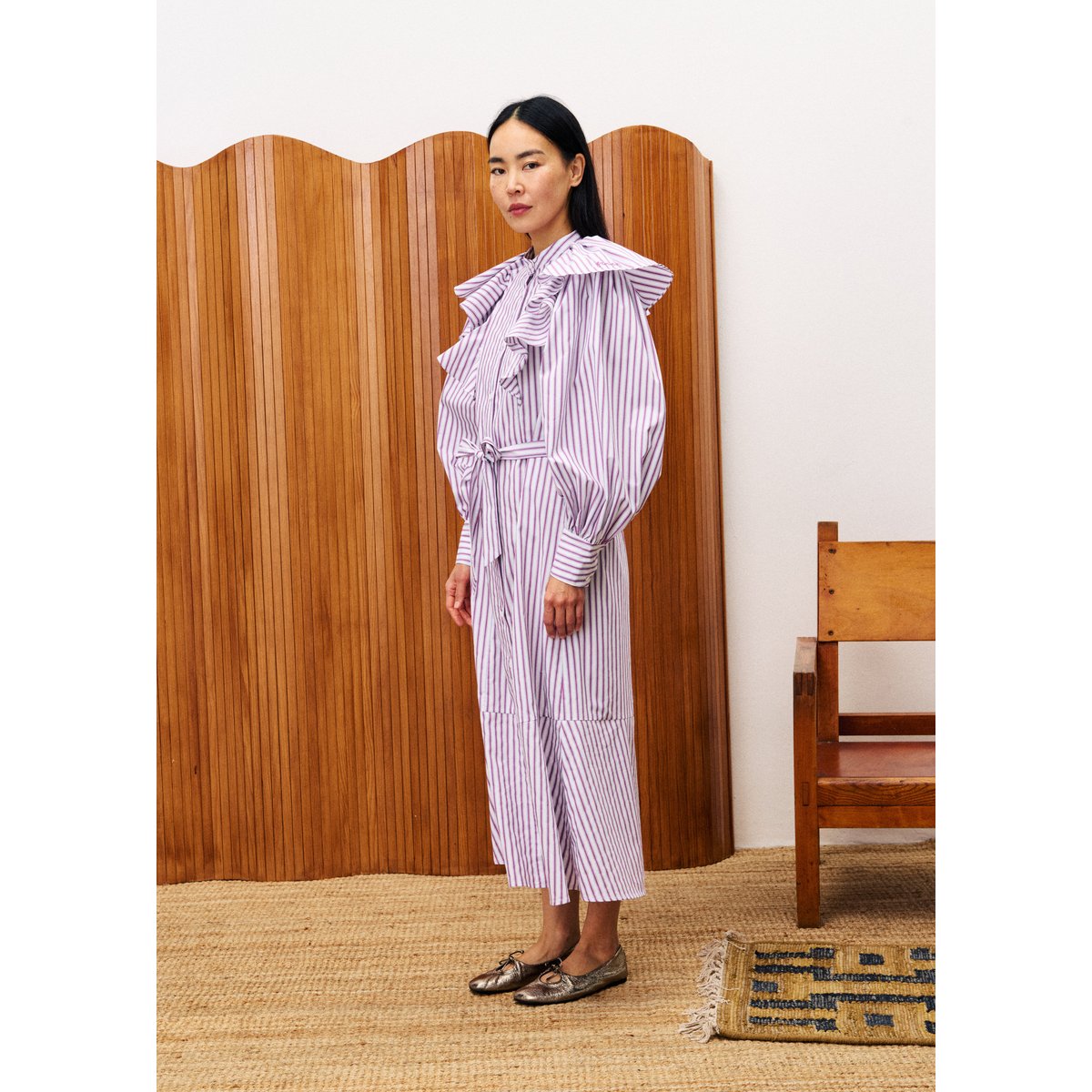 Robe  longue LAVANDE violet, FRNCH
