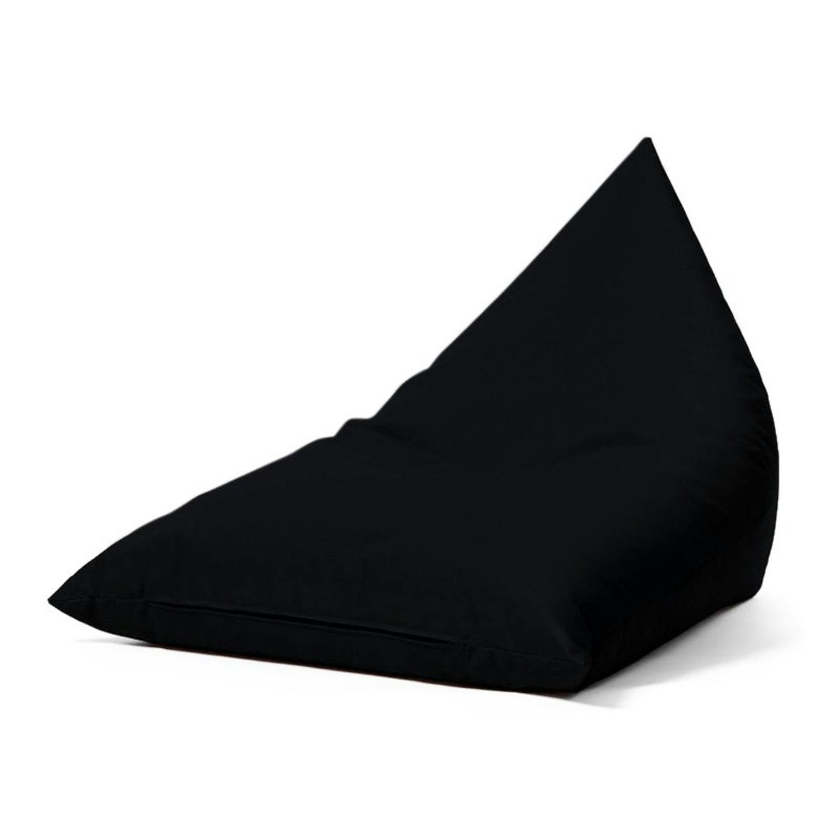 Pouf berlingot pour jardin et terrasse ARTA noir, PIER IMPORT