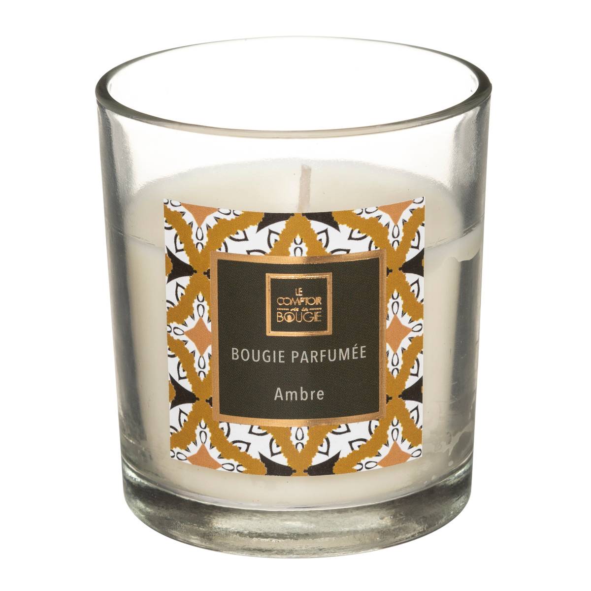 Bougie parfumée NEDA transparent, ATMOSPHERA
