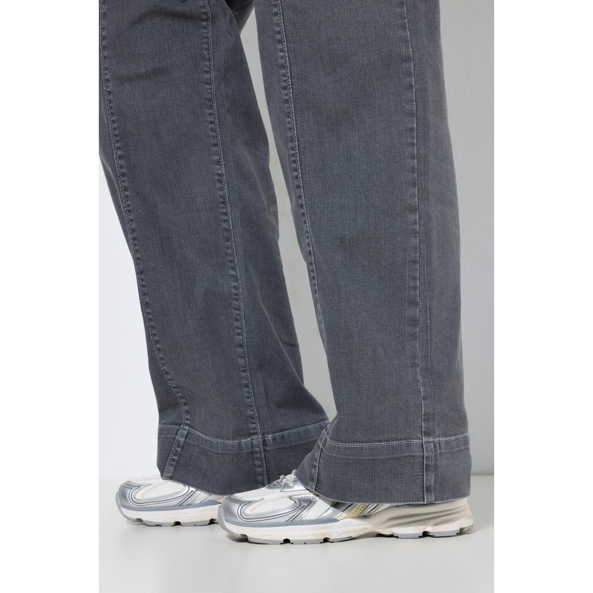 Jean Mary taille élastique jean gris, ULLA POPKEN