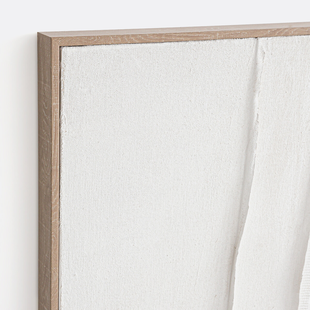 Bild Resa, Leinen, 100 x 100 cm weiss, LA REDOUTE INTERIEURS