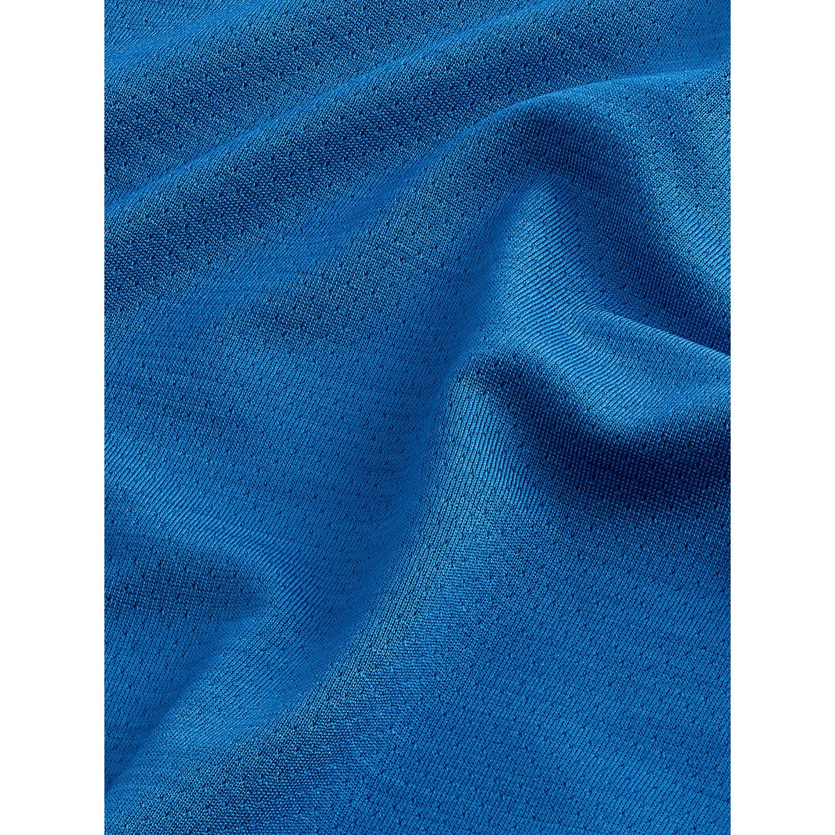 T-shirt de sport à manches courtes bleu vif, NEXT