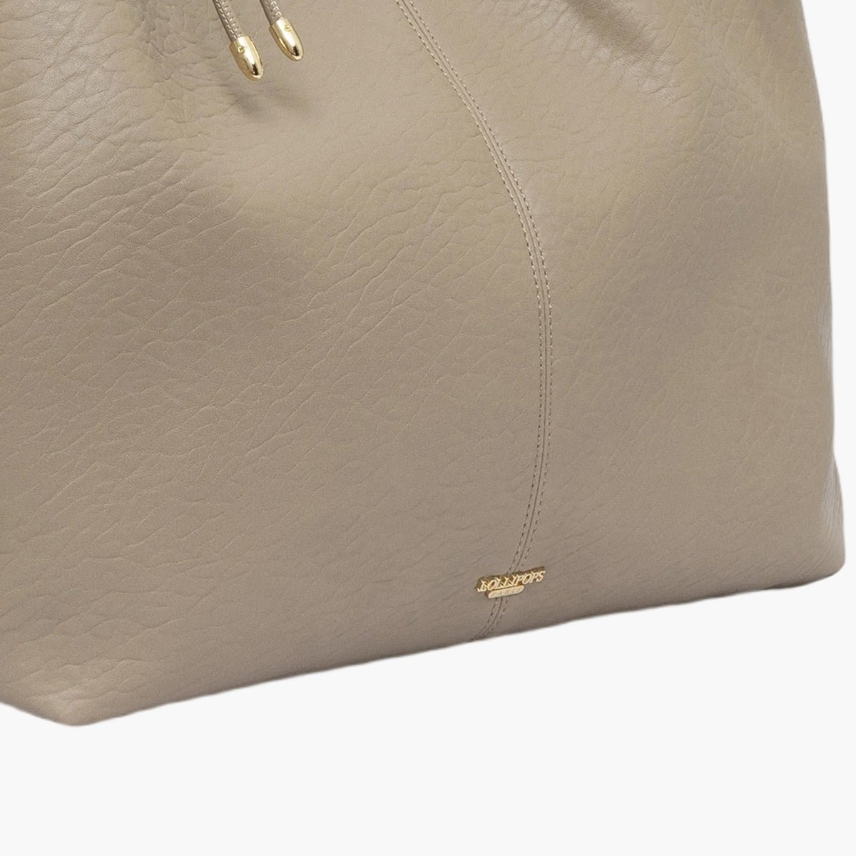 Grand sac shopper Traicy beige,doré, LOLLIPOPS