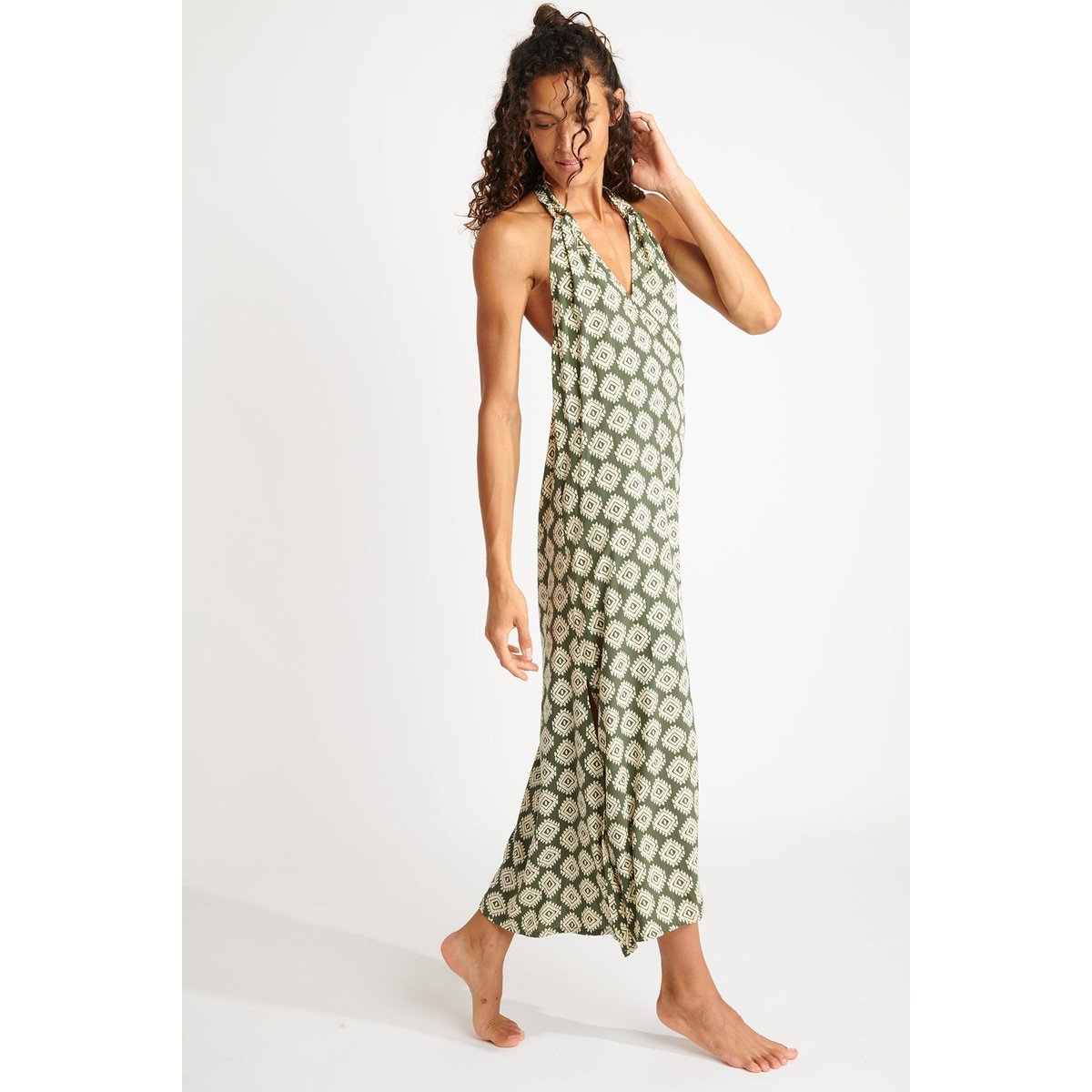 Robe Mara - SARONG kaki, BANANA MOON