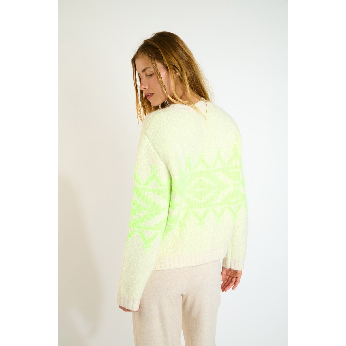 Pull Mindy - WINDCHILL ecru, BANANA MOON